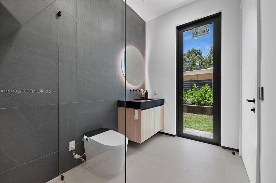 Furnished interior view inside a new home in , Fort Lauderdale (Image 10).