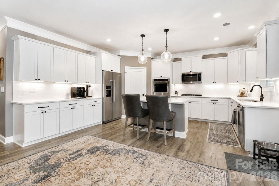 Furnished interior view inside a new home in Falls Cove, Troutman (Image 5).