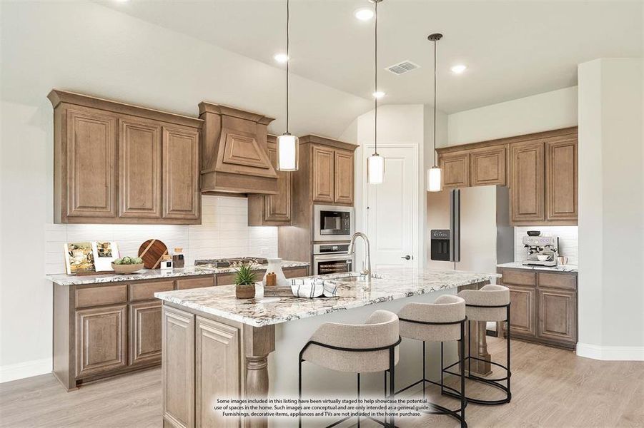 Furnished interior view inside a new home in Eagle Glen 50, Alvarado (Image 13).
