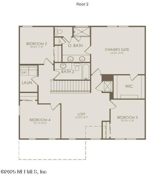 2D floor plan layout of this home in Hyland Trail, Green Cove Springs, FL (Image 3). 2D floor plan layout of this home in Hyland Trail, Green Cove Springs, FL (Image 3).