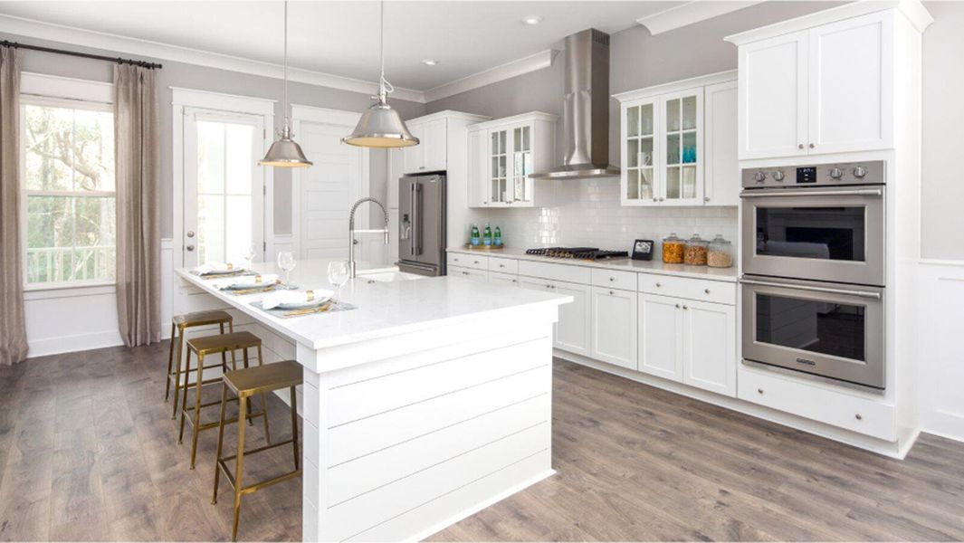 Furnished interior view inside a new home in Heron's Walk at Summers Corner, Summerville (Image 11).