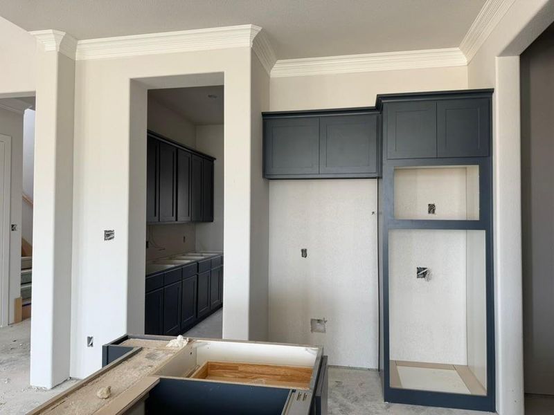 In-progress construction of a new home in Rocky Top, Krum, TX (Image 14).