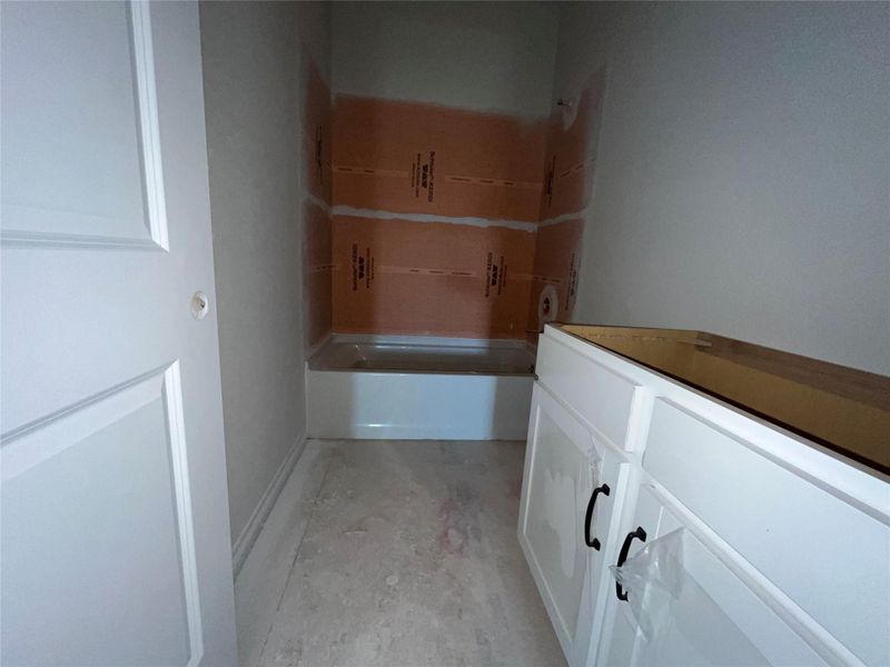 In-progress construction of a new home in The Homestead at Lariat, Liberty Hill, TX (Image 35). In-progress construction of a new home in The Homestead at Lariat, Liberty Hill, TX (Image 35).