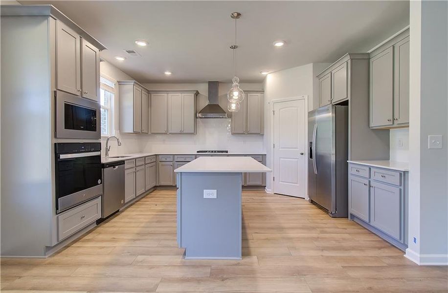 Furnished interior view inside a new home in Burchwood, Stockbridge (Image 9).