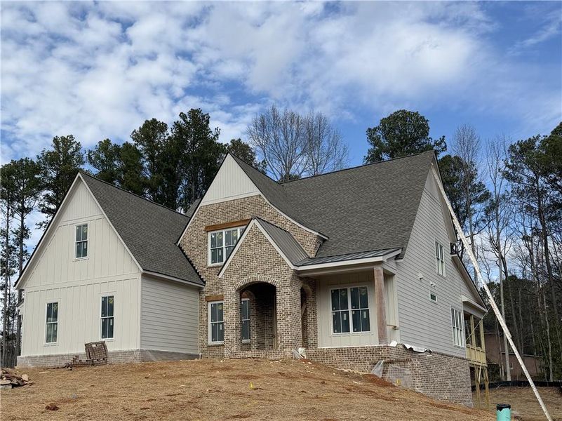 In-progress construction of a new home in Woodford, Acworth, GA (Image 29).