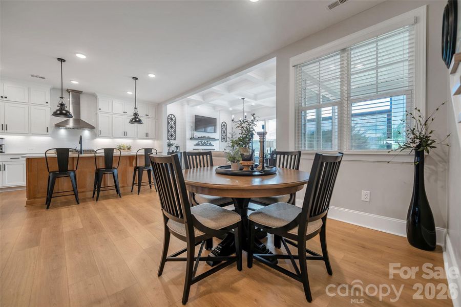 Furnished interior view inside a new home in , Clover (Image 12).