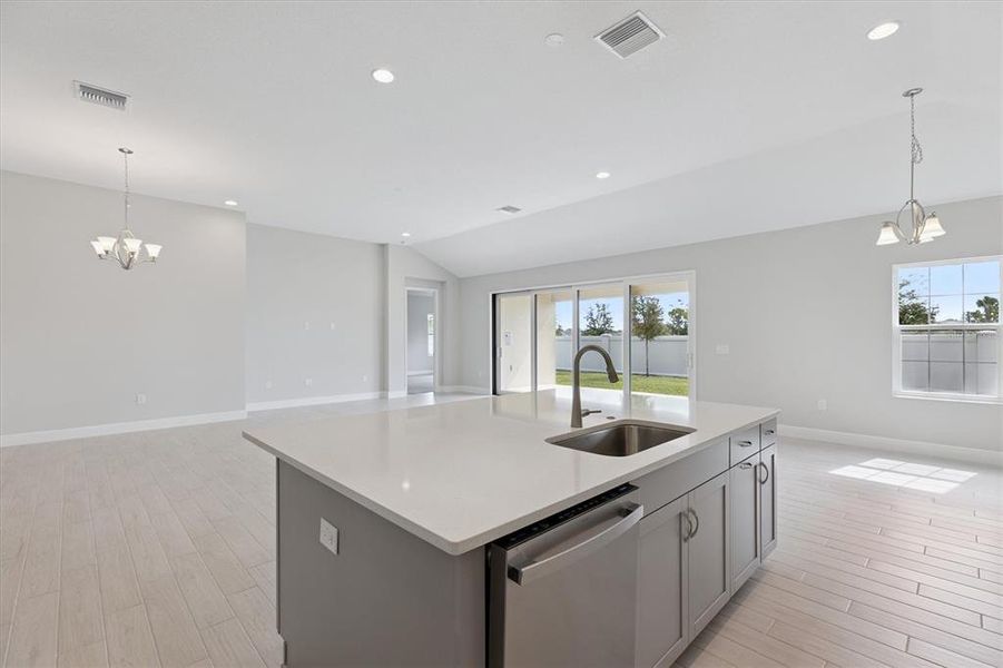 Furnished interior view inside a new home in Caldera, Spring Hill (Image 9).