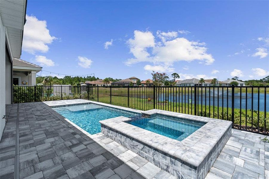 Exterior details and patio area of a home in , Palm Coast (Image 40).
