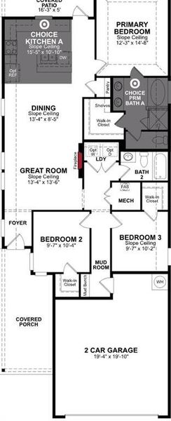 Beazer Homes Churchill Daisy plan