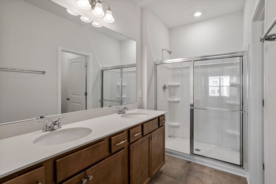 Furnished interior view inside a new home in West Main Townhomes, Sanford (Image 11).