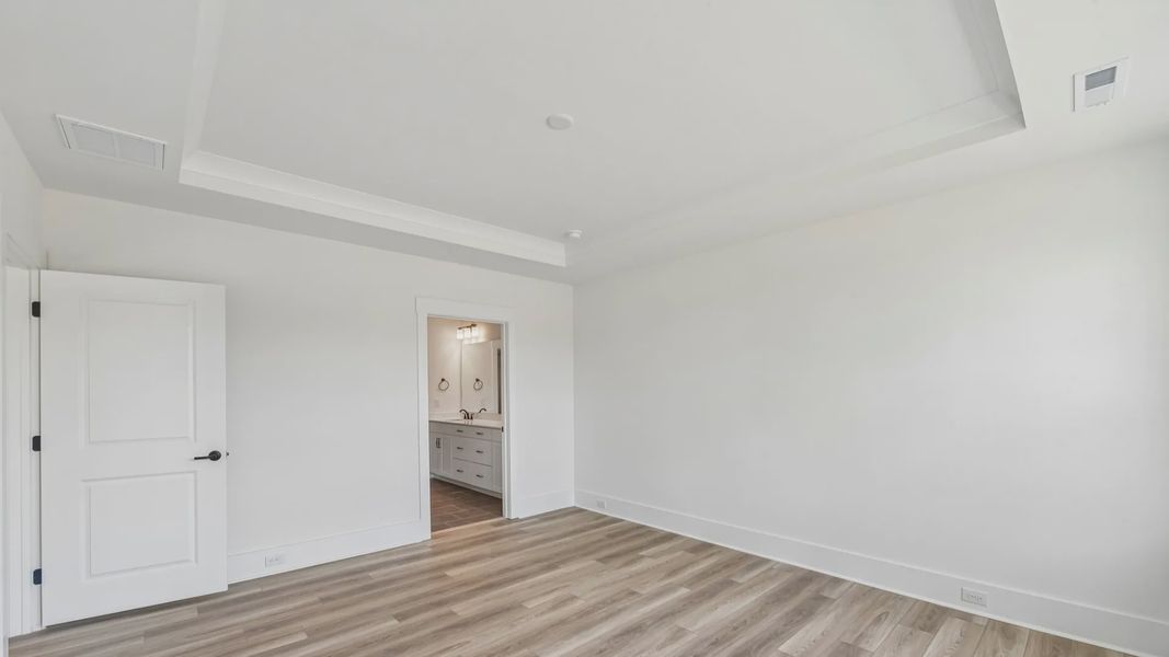The Connect by DRB Elevate in Brook Run, Fort Mill SC - Primary Suite with Tray Ceilings