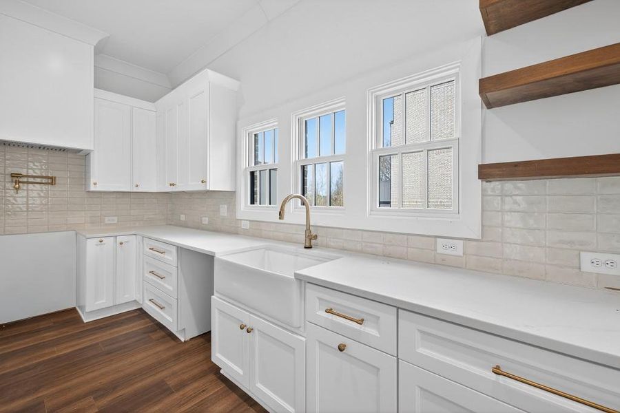 Furnished interior view inside a new home in Skyview On Broad, Sugar Hill (Image 8).