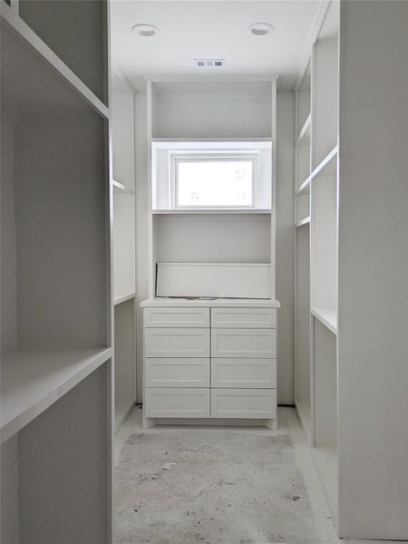 Well Appointed Primary Closet! Well Appointed Primary Closet!