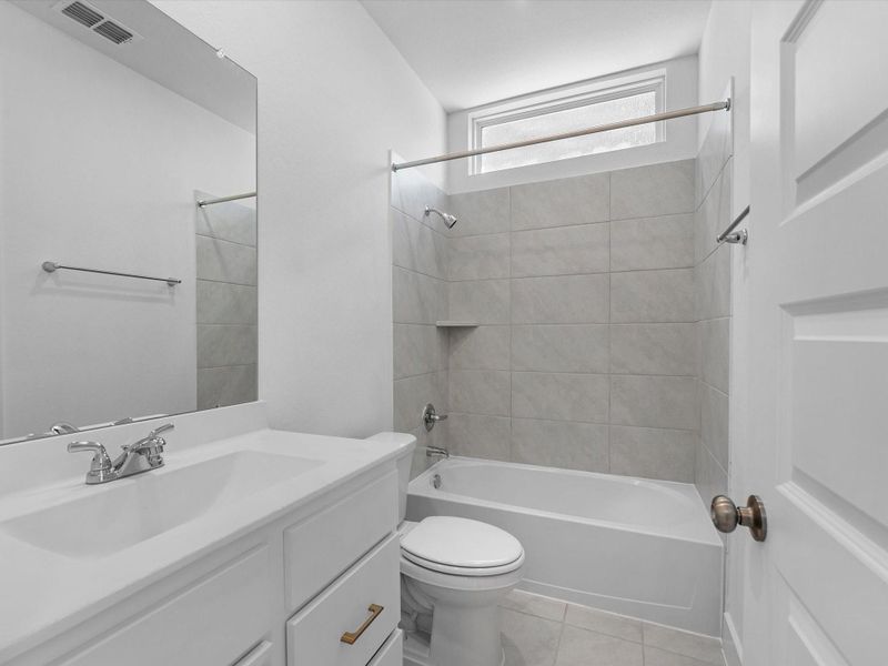 Furnished interior view inside a new home in Tompkins Reserve, Katy (Image 9).