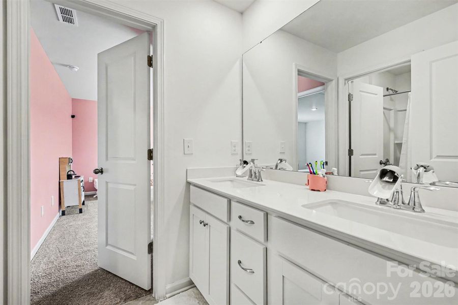 Furnished interior view inside a new home in Gambill Forest: Enclave, Mooresville (Image 25).