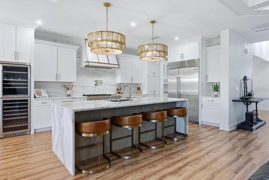 Furnished interior view inside a new home in , Sarasota (Image 12).