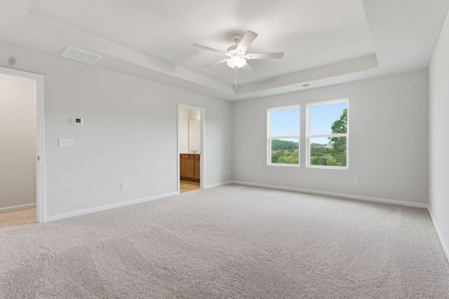 Spacious, unfurnished interior of a new home in Piper Creek, Newton (Image 22). Spacious, unfurnished interior of a new home in Piper Creek, Newton (Image 22).