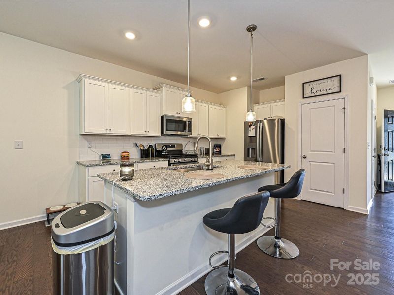Furnished interior view inside a new home in , Matthews (Image 11).