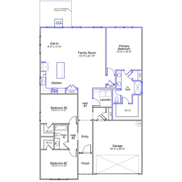 2D floor plan layout of this home in Jordan Grove, Conway, SC (Image 3). 2D floor plan layout of this home in Jordan Grove, Conway, SC (Image 3).