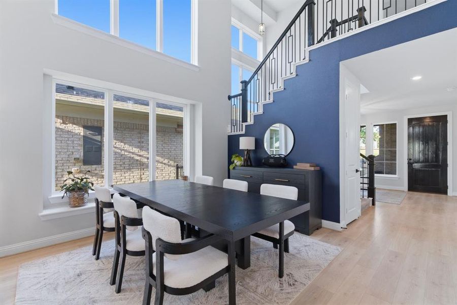Furnished interior view inside a new home in , Corinth (Image 19).