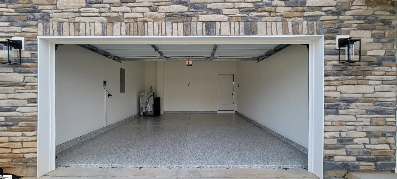 Exterior details and patio area of a home in Halton Oaks, Spartanburg (Image 3).