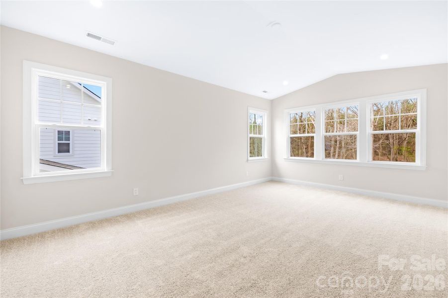 Spacious, unfurnished interior of a new home in Coventry Glen, Huntersville (Image 41).
