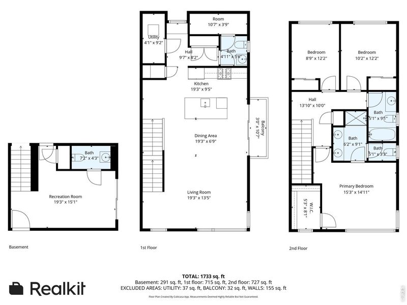 2D floor plan layout of this home in , Broomfield, CO (Image 5).