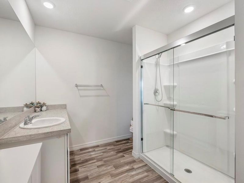 Furnished interior view inside a new home in , Port St. Lucie (Image 20).