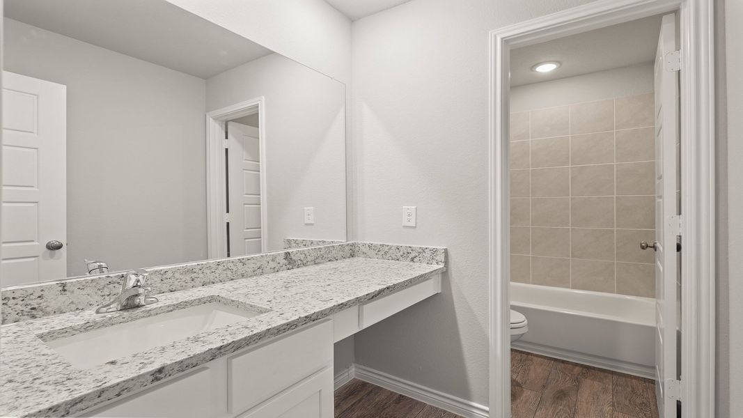 Secondary bathroom Secondary bathroom