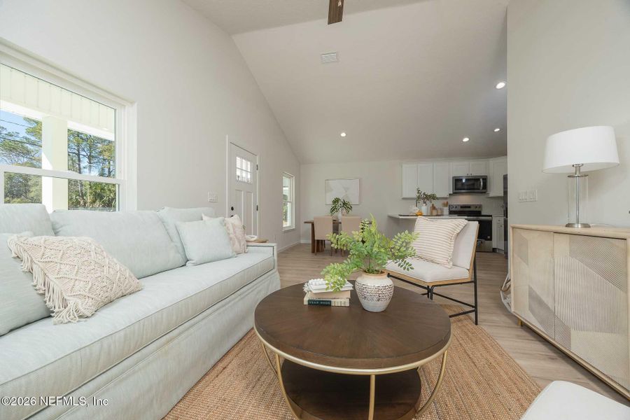 Furnished interior view inside a new home in , St. Augustine (Image 13). Furnished interior view inside a new home in , St. Augustine (Image 13).