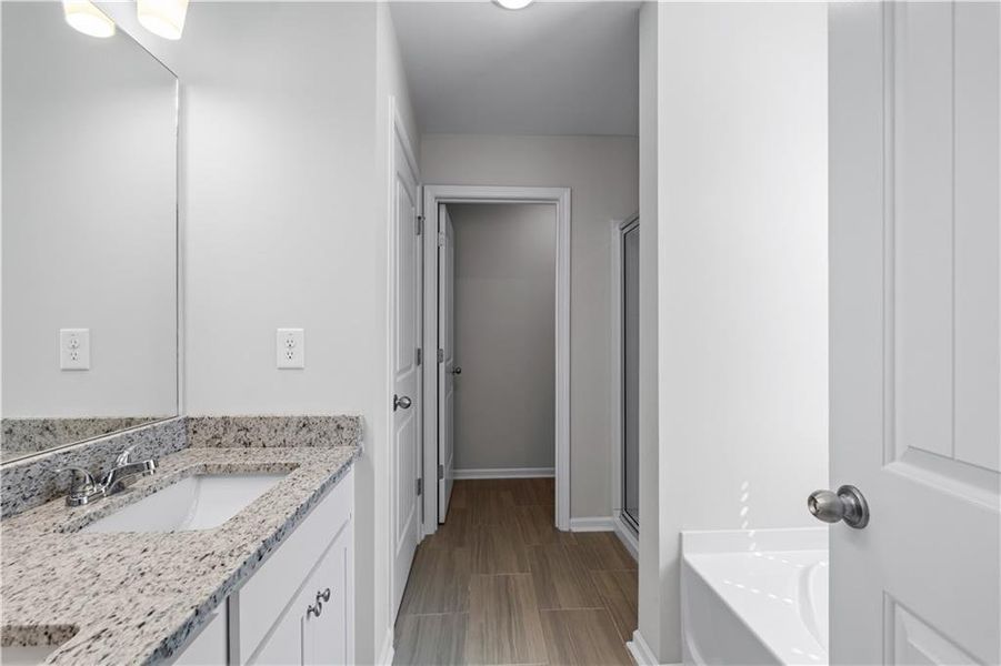 Furnished interior view inside a new home in , Newnan (Image 12).