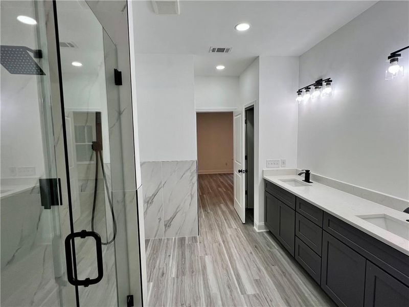 Furnished interior view inside a new home in , Fairburn (Image 15).