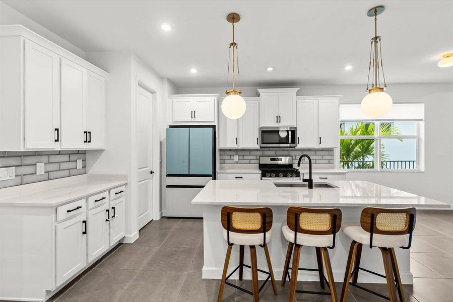 Furnished interior view inside a new home in Tradition - Kenley, Port St. Lucie (Image 18). Furnished interior view inside a new home in Tradition - Kenley, Port St. Lucie (Image 18).