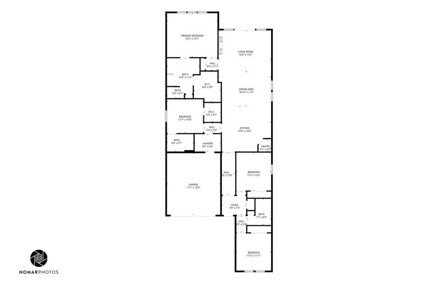 2D floor plan layout of this home in , Cypress, TX (Image 4).