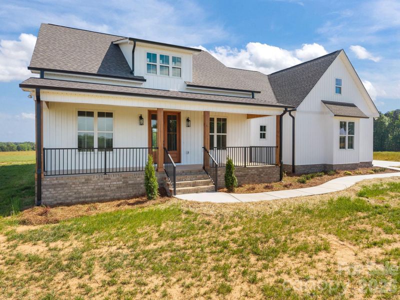 Exterior details and patio area of a home in , China Grove (Image 24).