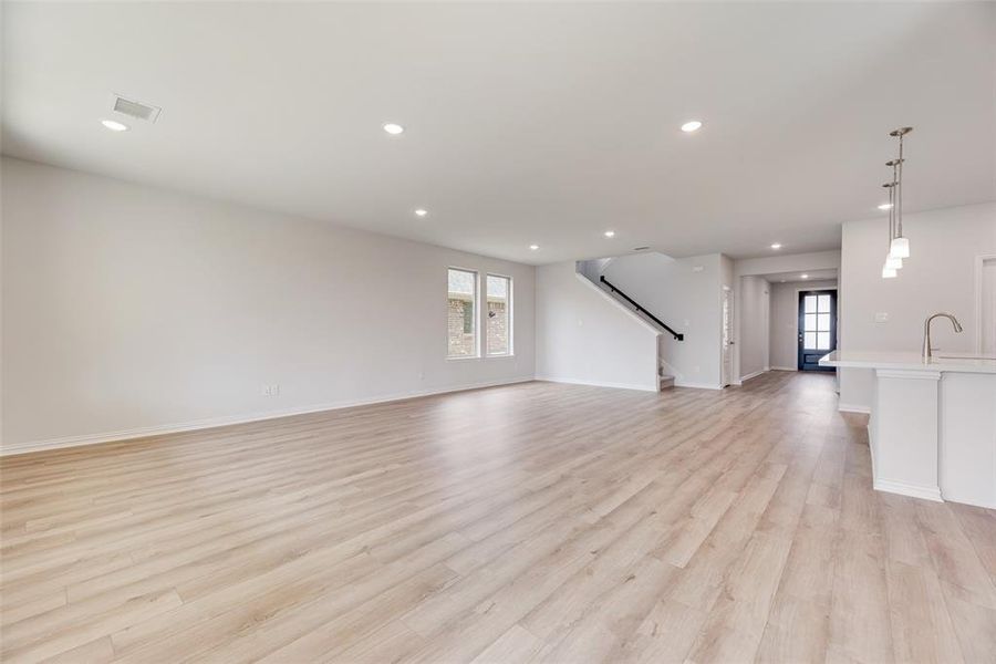 Spacious, unfurnished interior of a new home in Spiritas Ranch, Little Elm (Image 31). Spacious, unfurnished interior of a new home in Spiritas Ranch, Little Elm (Image 31).