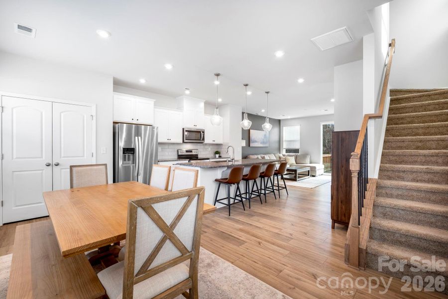 Furnished interior view inside a new home in Pleasant Grove, Charlotte (Image 14).