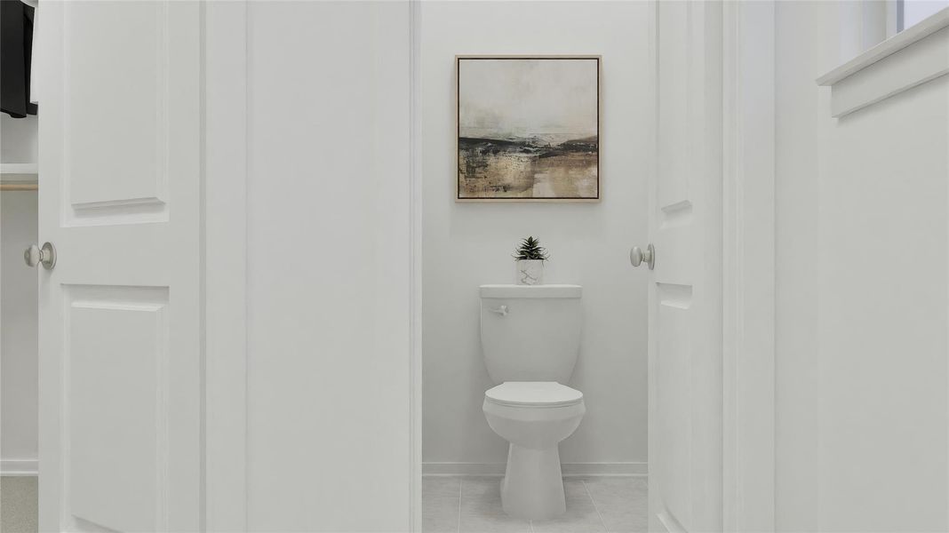 Furnished interior view inside a new home in Samara, League City (Image 13).