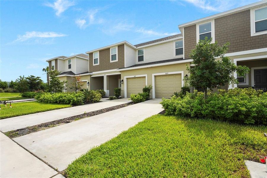 Front exterior of a new home in , Bradenton, FL, highlighting curb appeal (Image 27). Front exterior of a new home in , Bradenton, FL, highlighting curb appeal (Image 27).