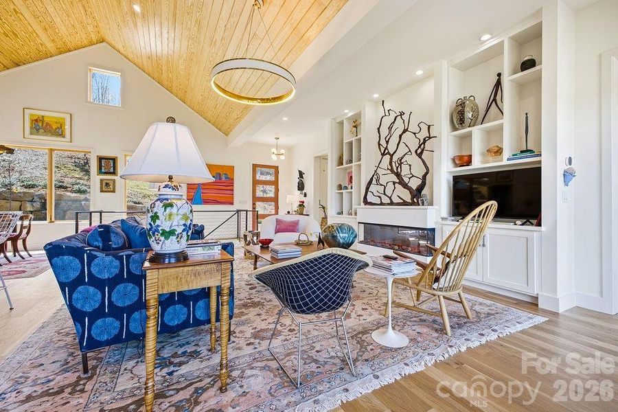 Furnished interior view inside a new home in , Asheville (Image 22).