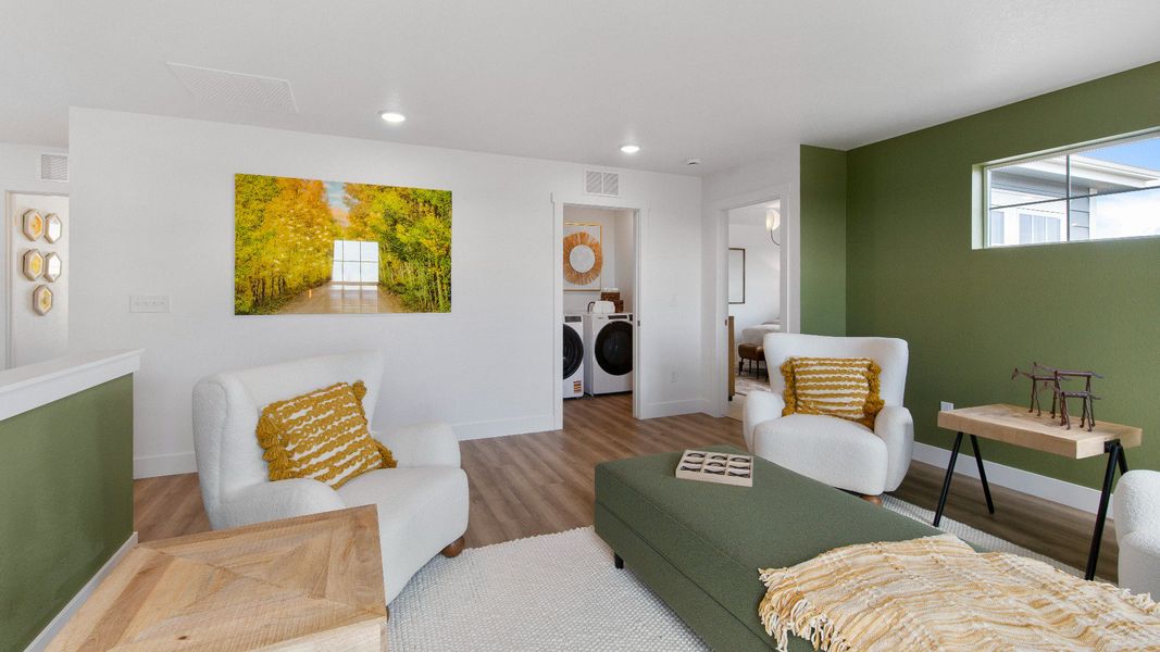 Representative furnished interior of a home built from the Brimstone by Brightland Homes in Windler Single Family Homes, Aurora (Image 30). Representative furnished interior of a home built from the Brimstone by Brightland Homes in Windler Single Family Homes, Aurora (Image 30).