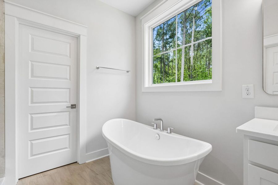 Furnished interior view inside a new home in Waterloo Estates, Johns Island (Image 12).