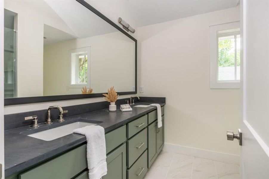 Furnished interior view inside a new home in , Atlanta (Image 24).