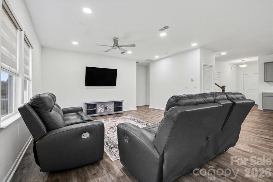 Furnished interior view inside a new home in , Charlotte (Image 35).