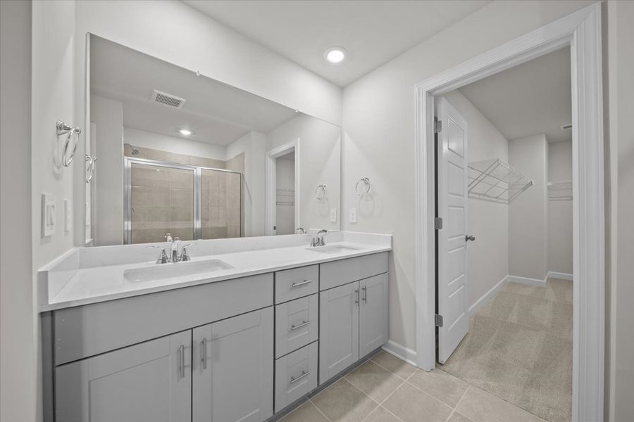 Furnished interior view inside a new home in Creek Ridge - Signature Collection, Spartanburg (Image 9).