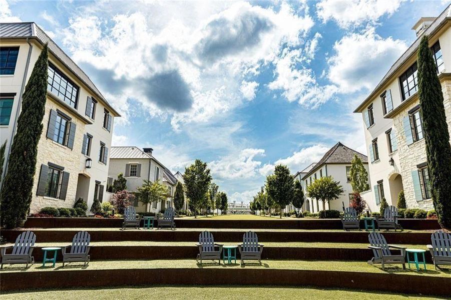 Community amenities in Towns on Thompson, Alpharetta (Image 44).