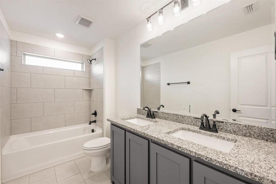 Furnished interior view inside a new home in Bear Creek Classic 60, Lavon (Image 11). Furnished interior view inside a new home in Bear Creek Classic 60, Lavon (Image 11).