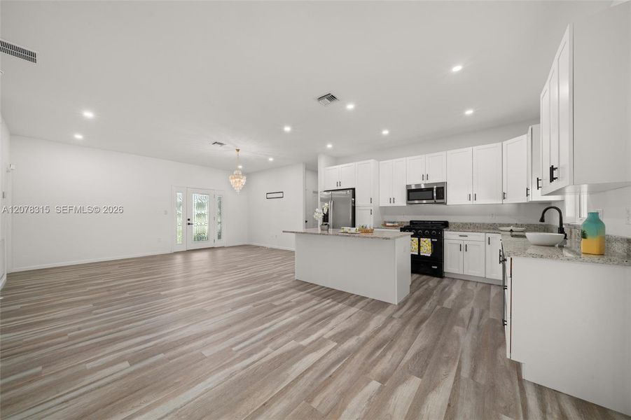 Furnished interior view inside a new home in , Sebring (Image 12).