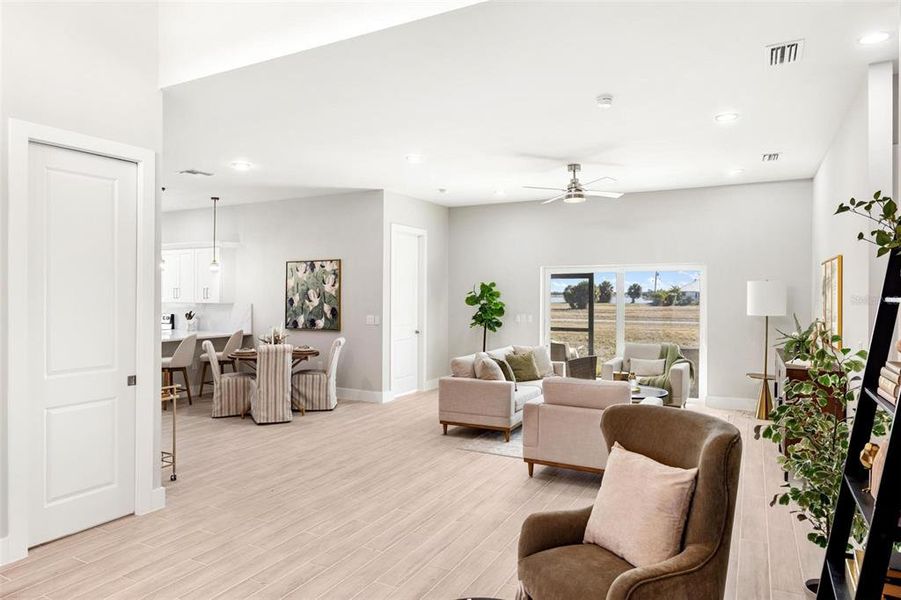 Furnished interior view inside a new home in , Placida (Image 37). Furnished interior view inside a new home in , Placida (Image 37).