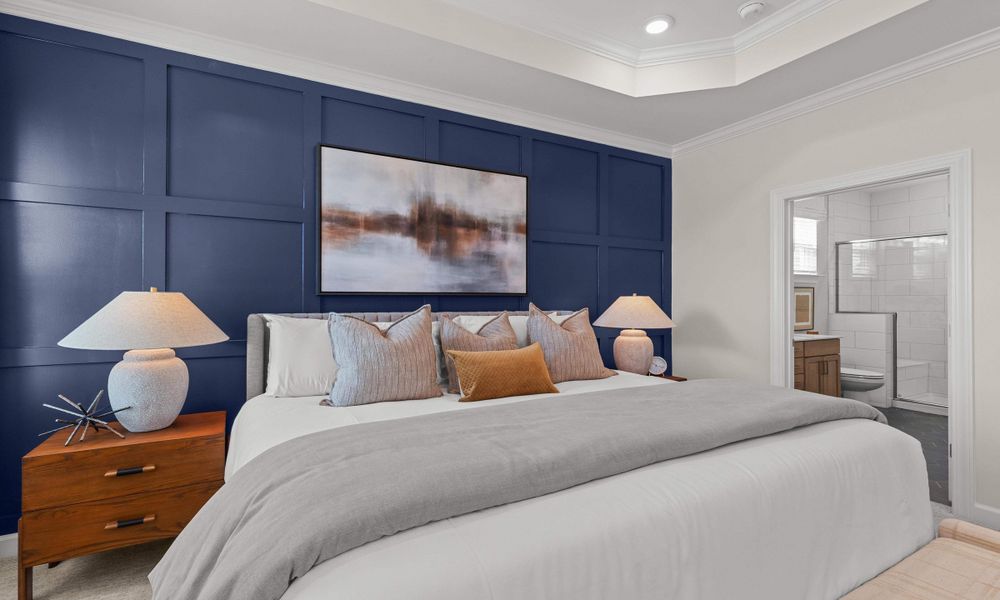 Representative furnished interior of a home built from the The Hibiscus by Chesapeake Homes in Traditions at Carolina Forest, Myrtle Beach (Image 19).